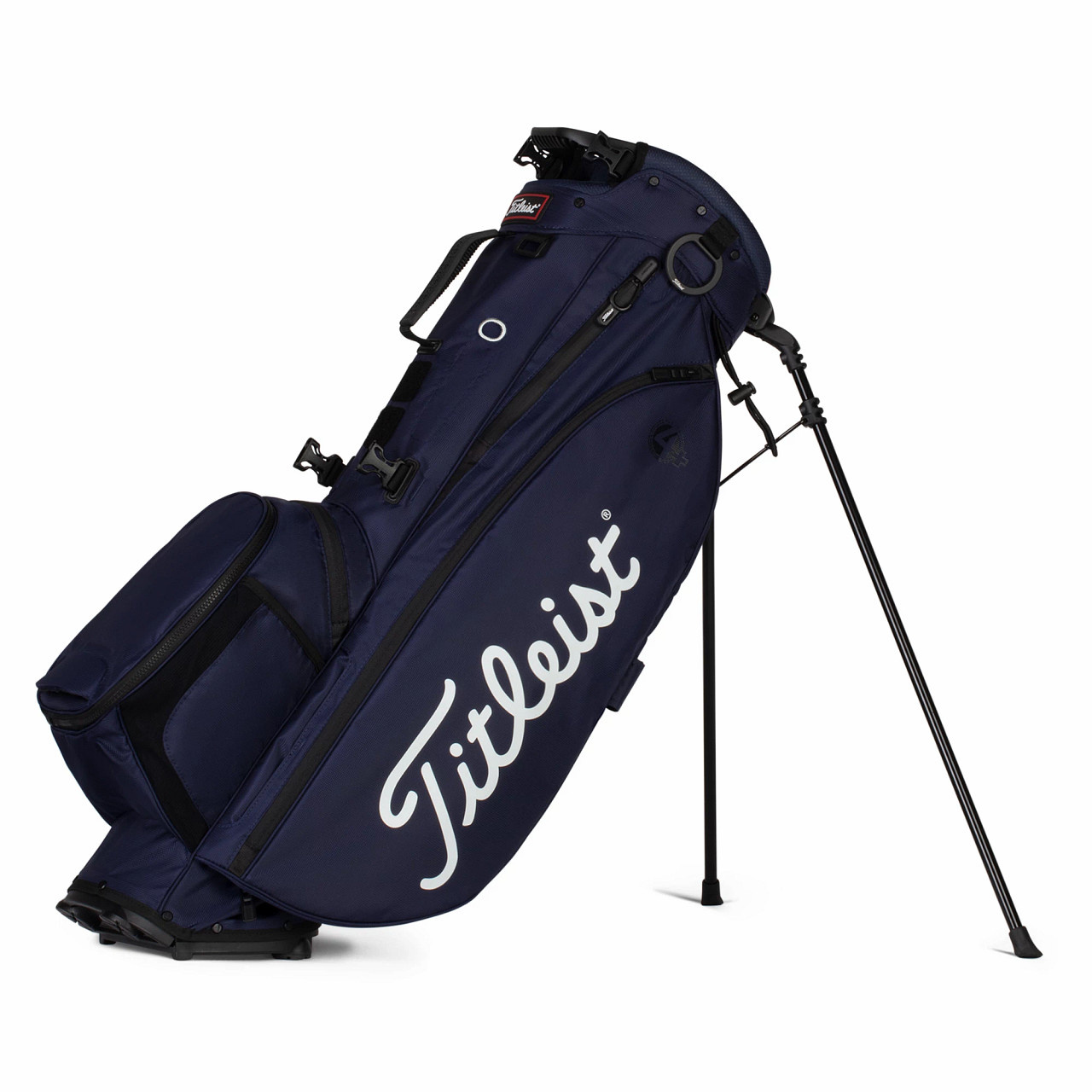 Titleist TB21SX1-4 Players 4+ Stand Bag Navy on stands
